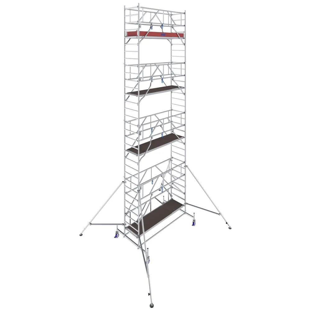 Alum. skela Stabilo ser.10 2.5x1.5m radna visina 9.40m Krause