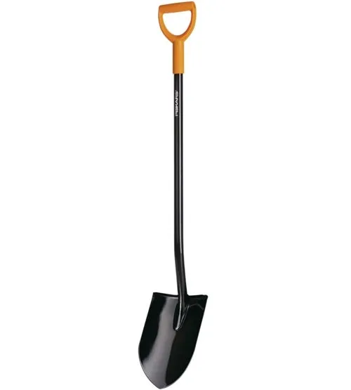 Ašov Solid sa držalom 117mm crni Fiskars