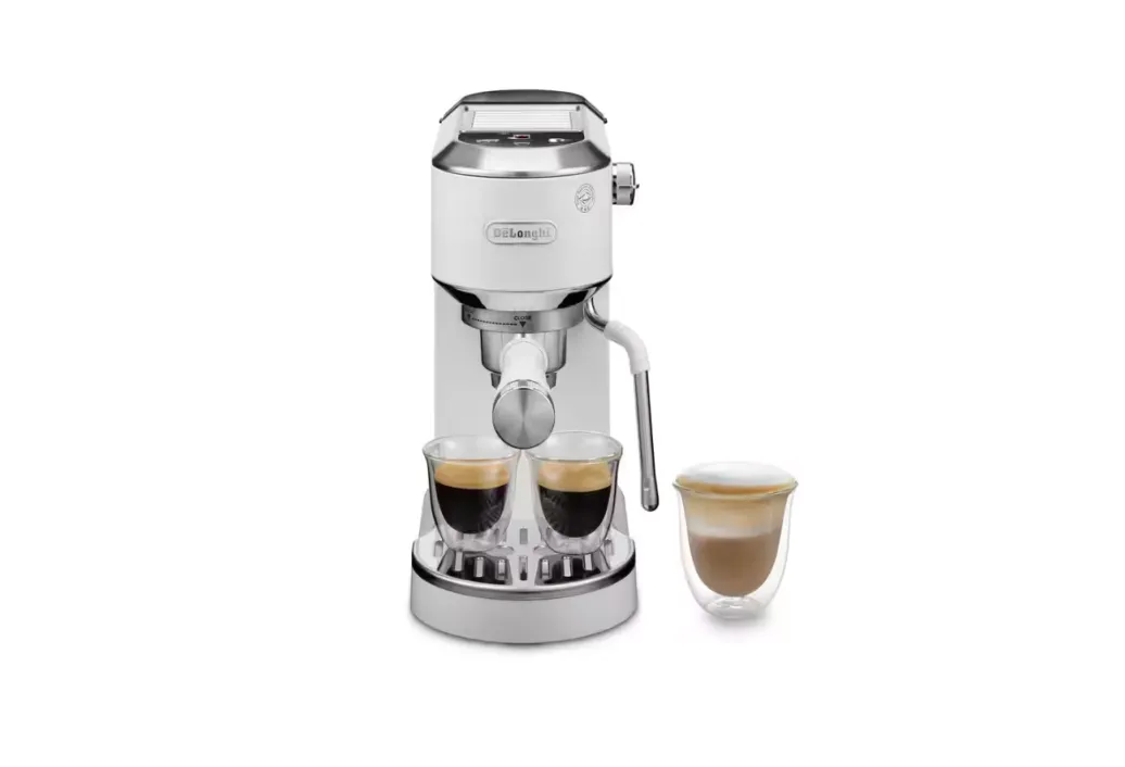 Aparat za kafu Dedica Duo 1450W beli/inoks DeLonghi