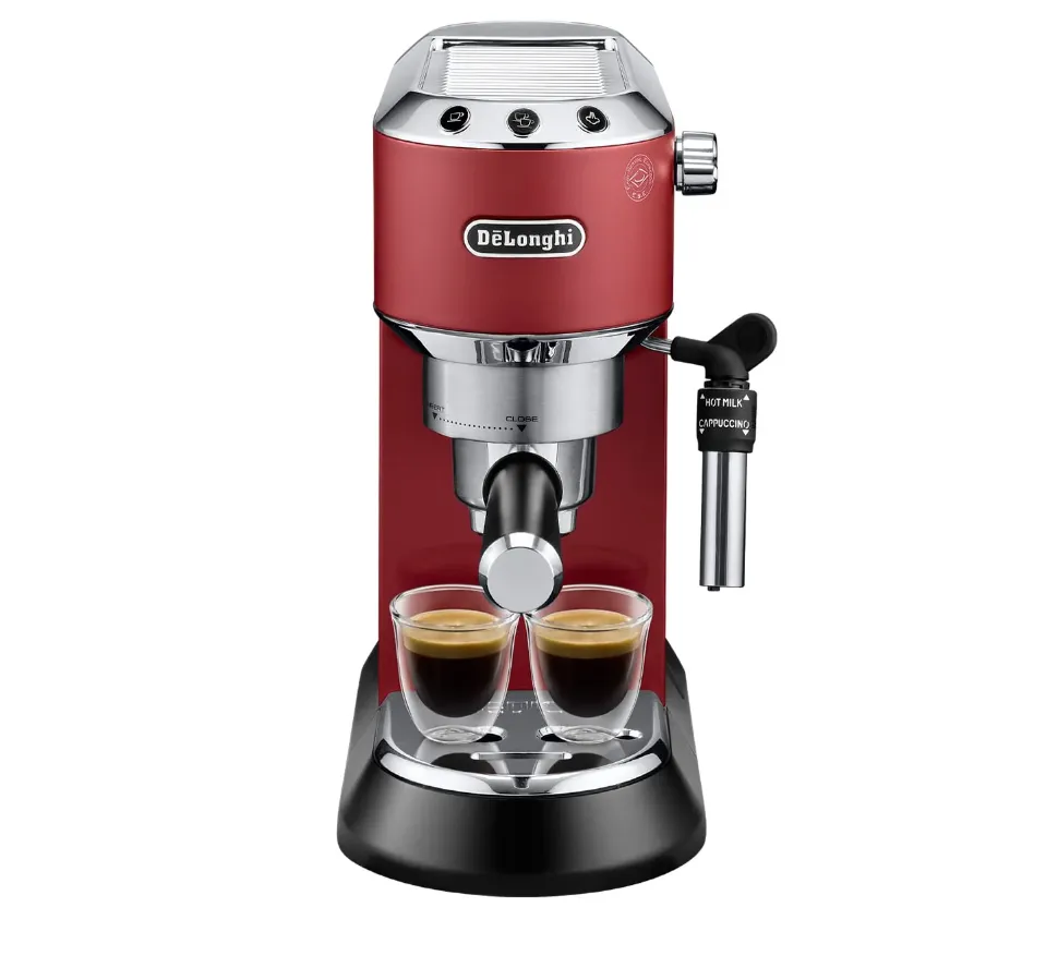 Aparat za kafu Dedica Style 1350W crveni DeLonghi