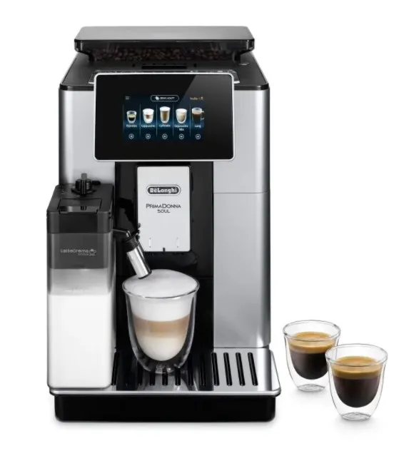 Aparat za kafu Primadonna Soul 1450W boja srebra DeLonghi