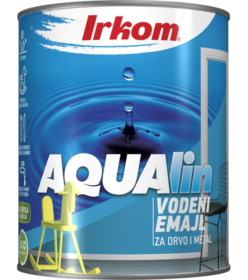 Aqualin emajl žuti 700ml Irkom
