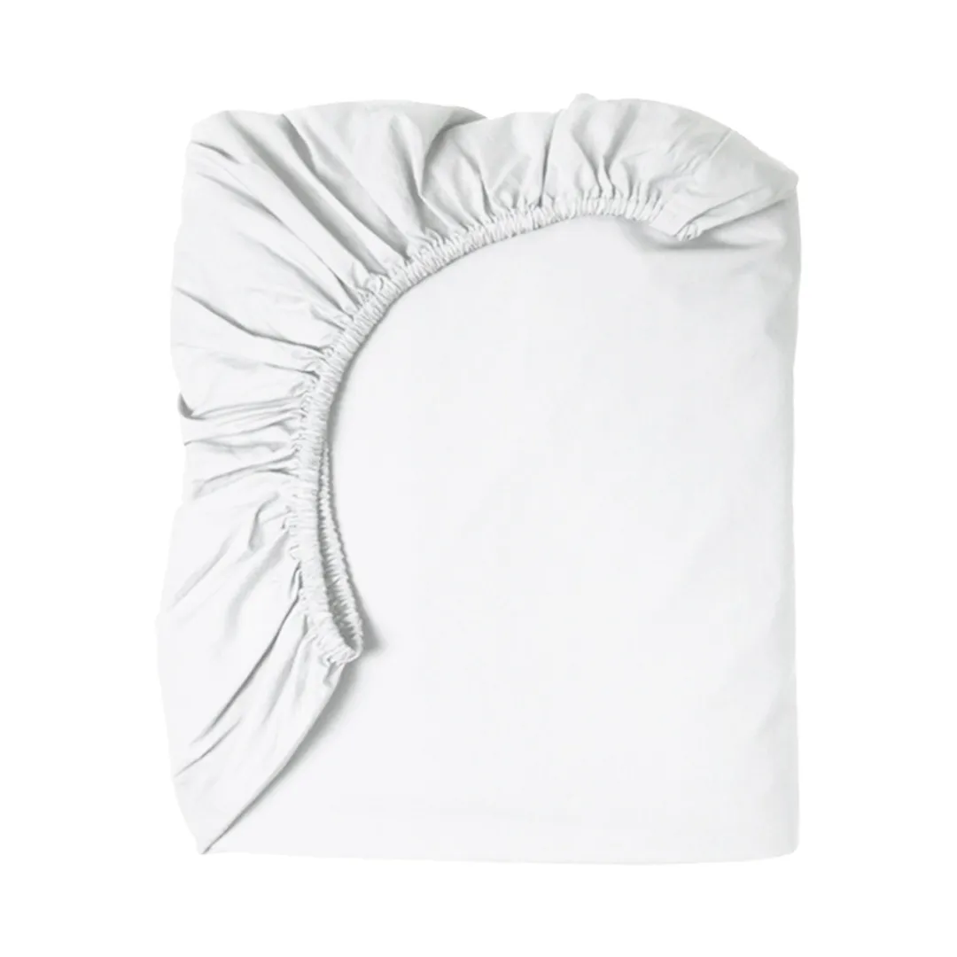 Čaršav sa lastikom Ranforce 100x200+30cm beli Cottonbox