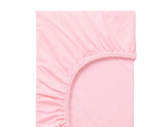 Čaršav sa lastikom Ranforce 160x200+30cm rozi Cottonbox