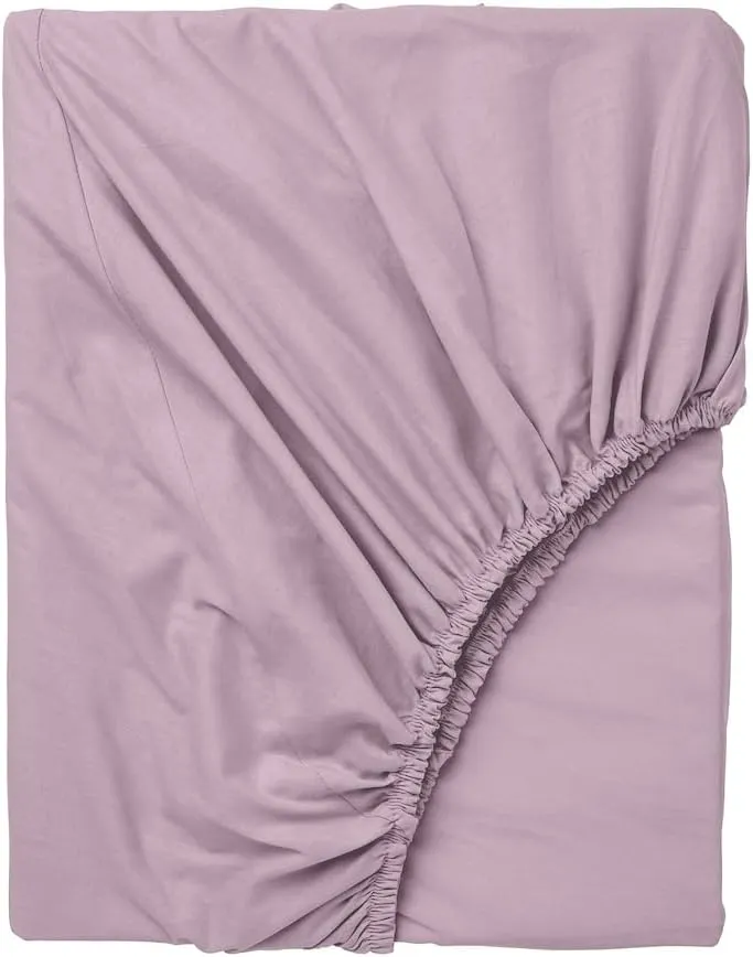 Čaršav sa lastikom Ranforce 180x200+30cm ljubičasti Cottonbox