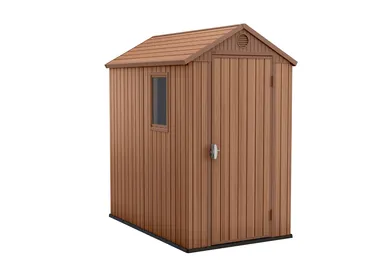 Bašt. kućica Darwin 6x4 125.8x184.5x205cm svetlo braon Keter