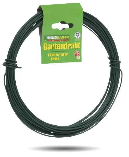 Baštenska žica 20m x 2mm zelena Windhager