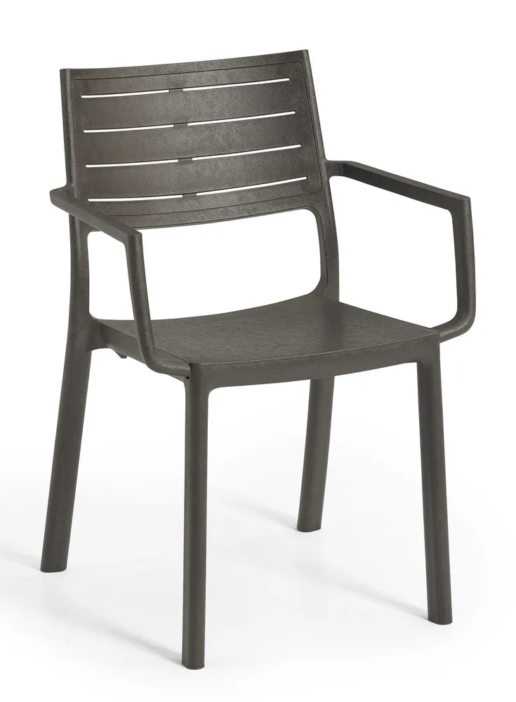 Baštenska stolica Metaline Armrest 60x53x81cm braon  Keter
