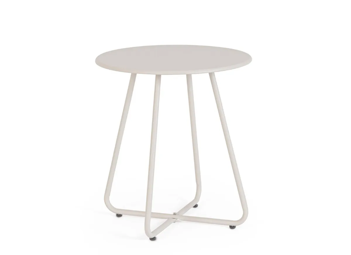 Baštenski sto Jable fi 45cm boja peska Bizzotto