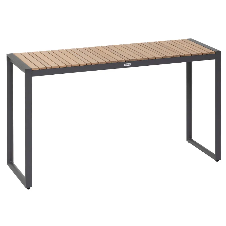 Baštenski sto Lensia 132.9x42x75 boja drveta/antracit Hesperide