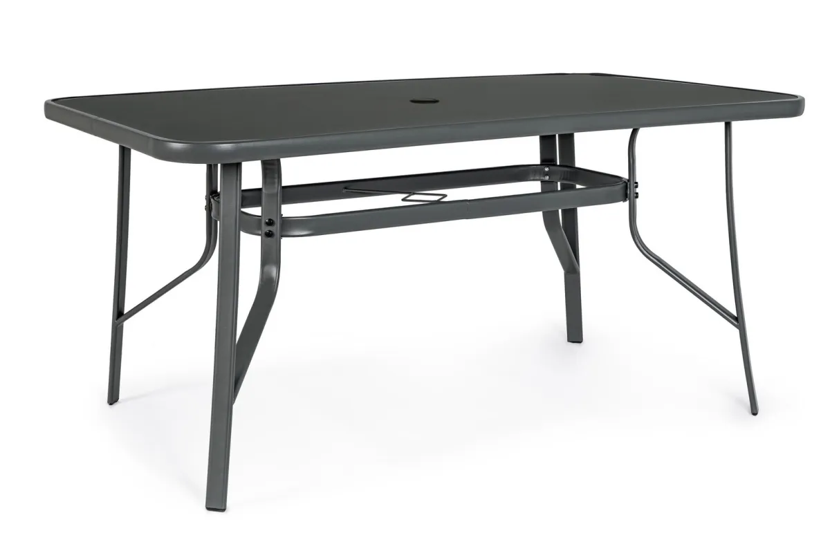 Baštenski sto Martinez 150x90x70cm sivi Bizzotto