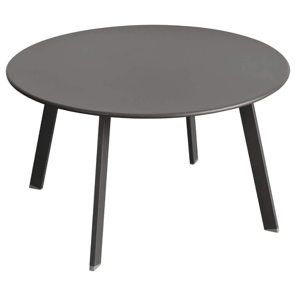 Baštenski sto Saona fi 70cm grafit sivi Hesperide