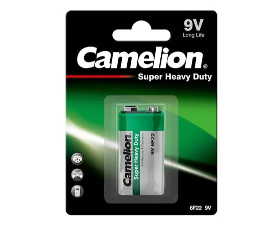 Baterija 9V 6F22 BP1G Camelion