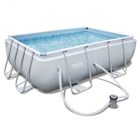 Bazen Power Steel 282x196x84cm sa filter pumpom Bestway
