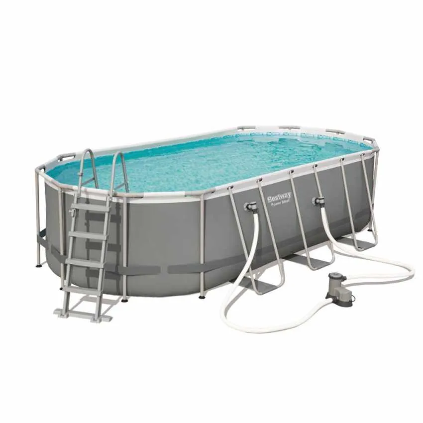 Bazen Power Steel 549x274x122cm sa filter pumpom i stepenicama