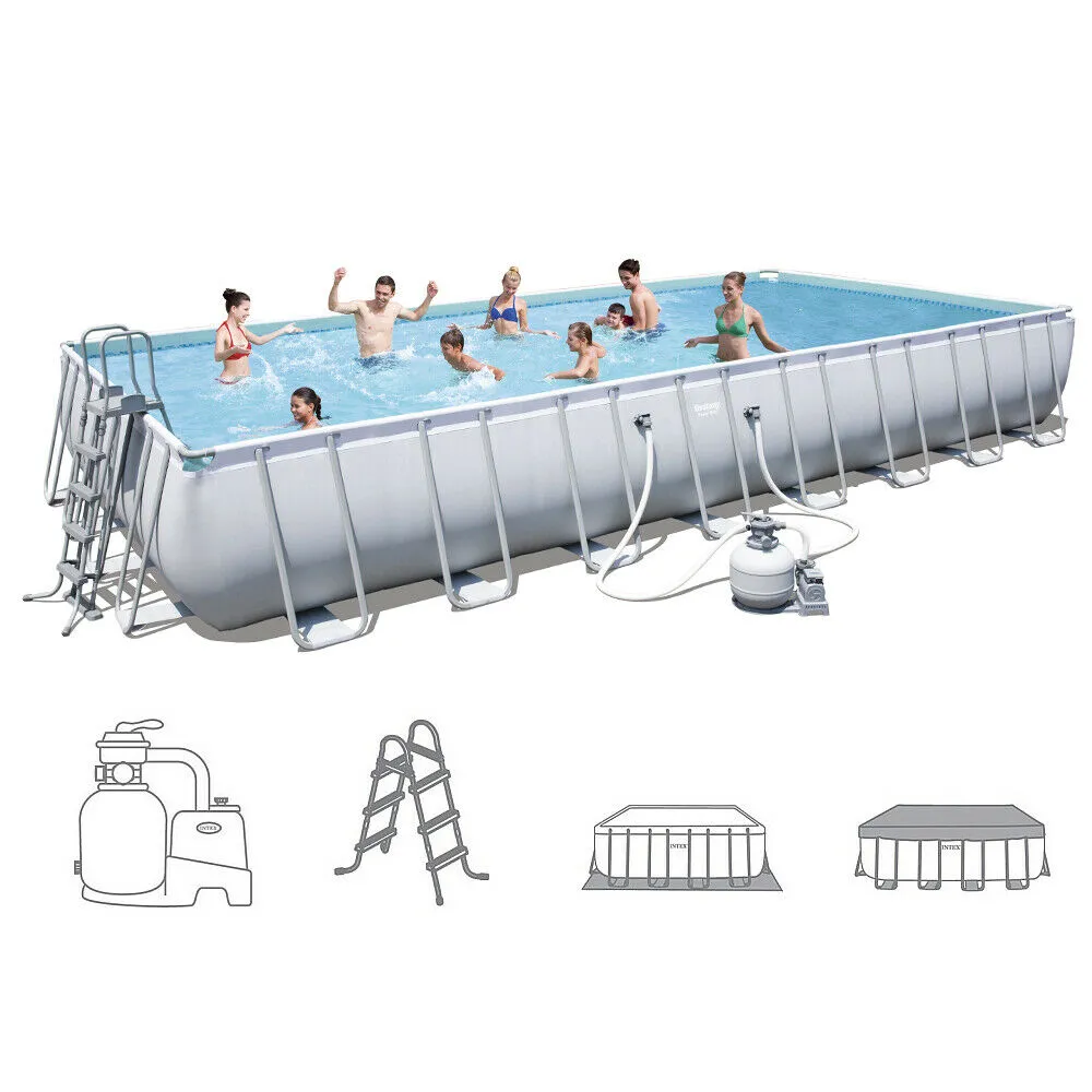 Bazen Power Steel 956x488x132cm sa filter pumpom