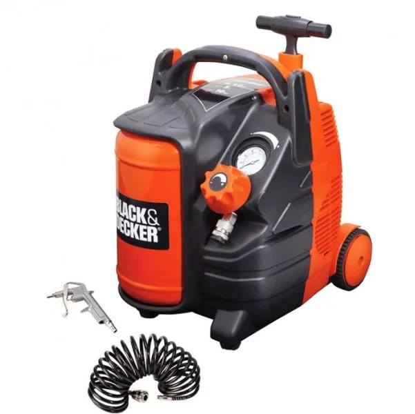 BD 195/5-MY-T Kompresor bezuljni 5l 1.1kW 230V Black+Decker