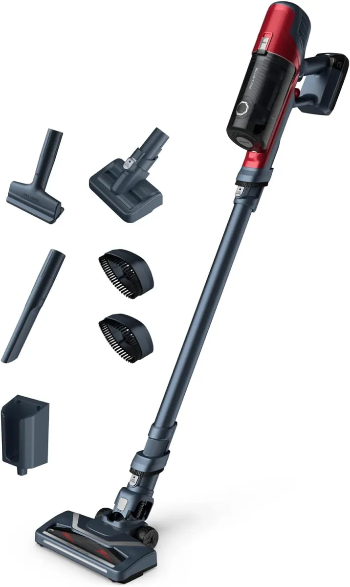 Bežični štapni usisivač X-Pert 6.60 18V sivi/bordo Rowenta
