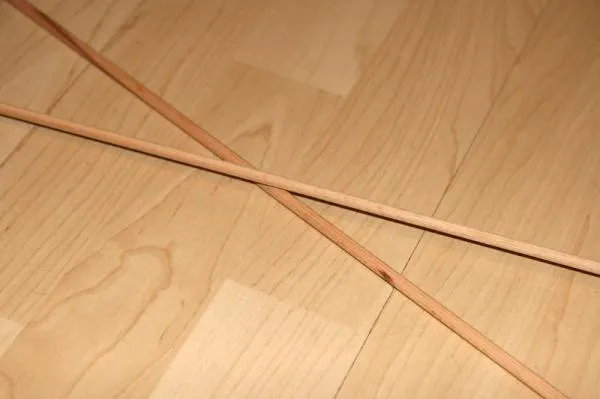 BG6B Drvena tipla rebrasta fi 6mm 100cm Jewe