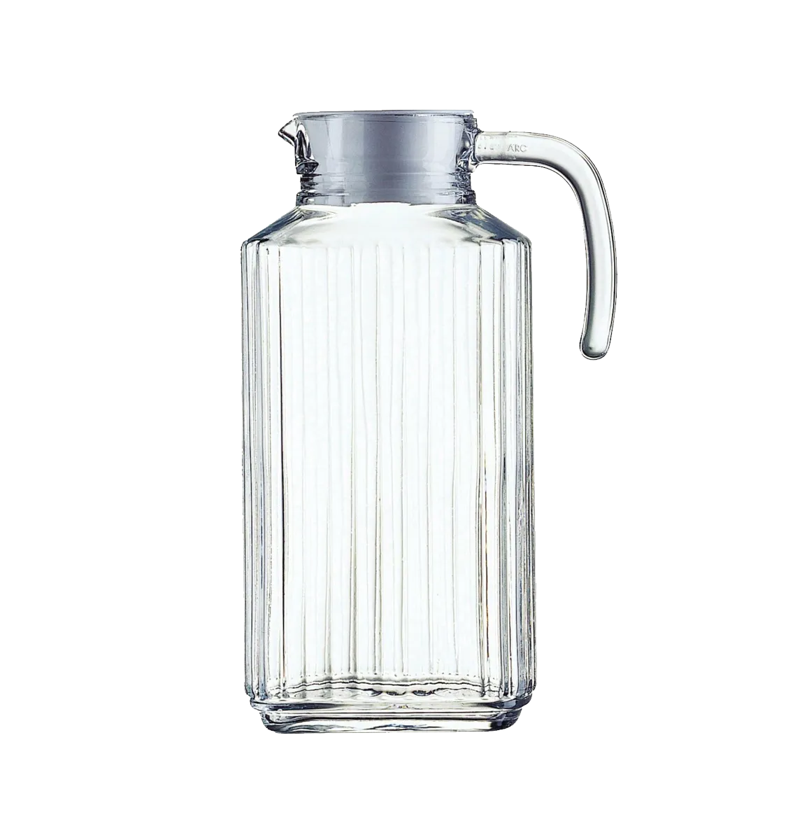 Bokal Quadro 1.7l sa belim poklopcem Luminarc