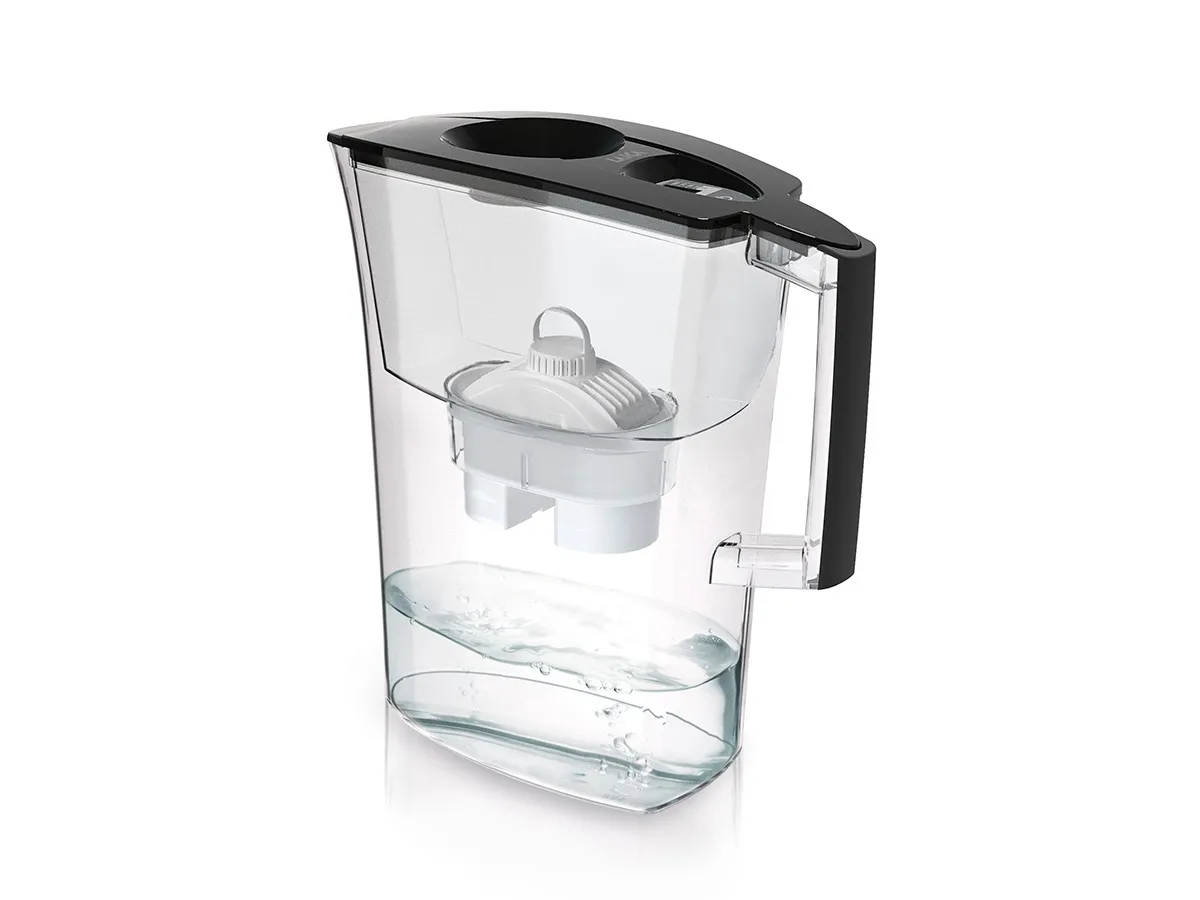 Bokal sa filter. za kafu i čaj PrimeLine Coffee and Tea 3.0l crni Laica