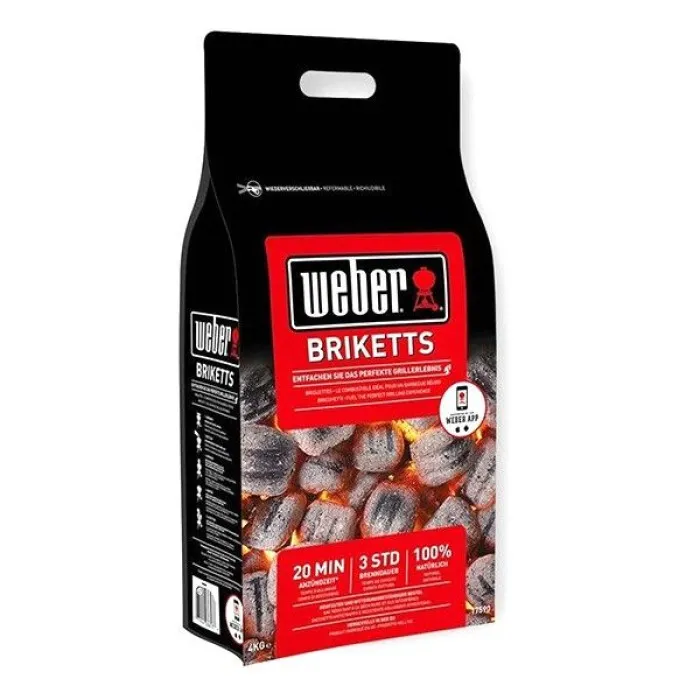 Briketi ćumura 4kg Weber