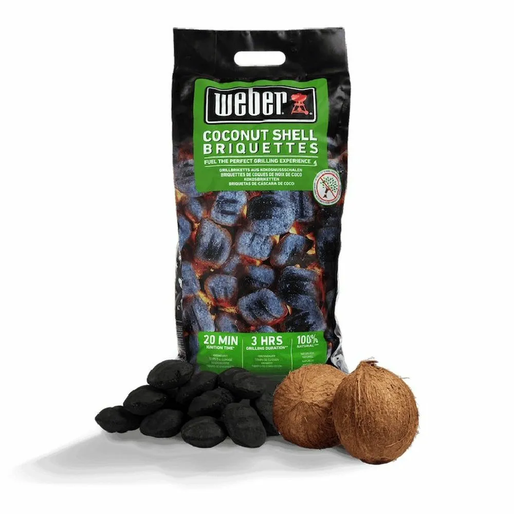 Briketi ćumura Kokos 8kg Weber