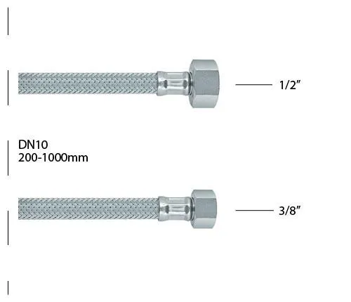 Brinoks crevo F-F 1/2x3/8 500mm Rosan