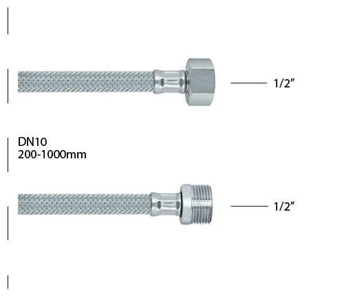 Brinoks crevo F-M 1/2x1/2 400mm Rosan