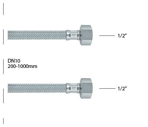 Brinoks crevo1/2"-1/2"-800mm Rosan