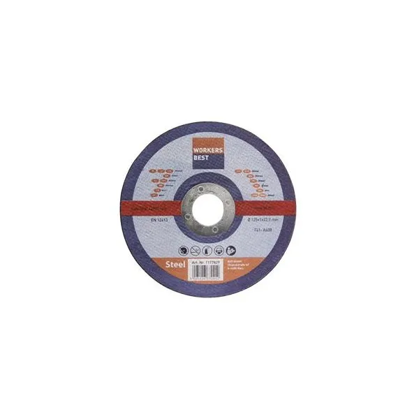 Brusevi za metal 125x1x22 5/1 W.best