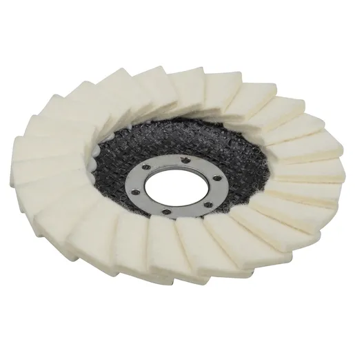 Brusni disk sa filcom za poliranje 115mm Wolfcraft