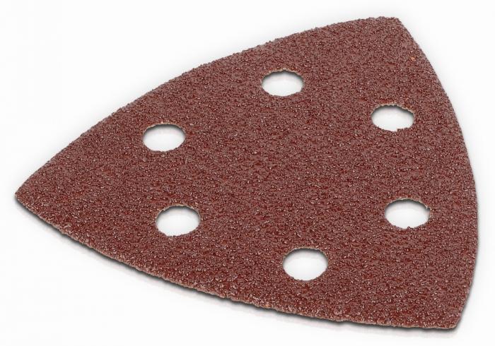 Brusni papir Univerzal 3-ugaoni 6 rupa 96mm A60 5/1 Raxx