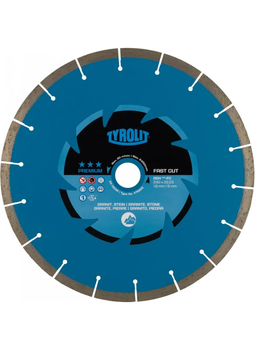 C3 Dijamantski brus za granit 125x1.2x22.23 DCHP1-FC Premium