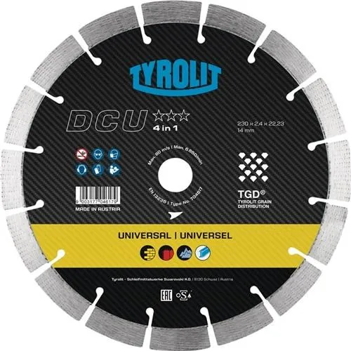 C3W Dijaman.nož 4u1 (arm.bet.) 230x2.4x22.23mm DCUP4 Premium