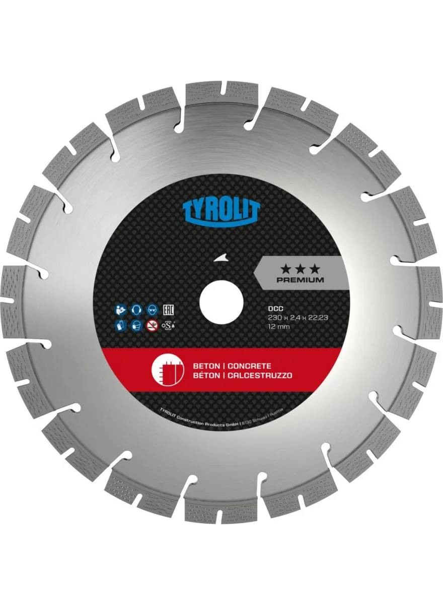 C73W Dijaman.nož (arm.bet.) 230x2.6/2x22.23mm U3-10 Premium