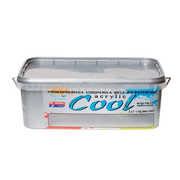 COOL periva boja za unutr.zidove  2.5l Nevena color