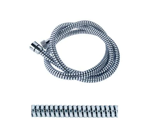 Crevo za tuš 150cm spiroflex crno/hrom Rosan