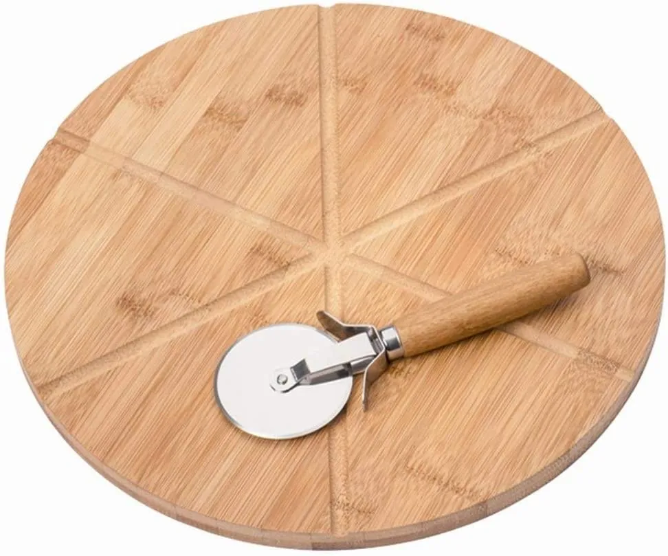 Daska za picu fi 32cm sa rezačem 2/1 Kesper