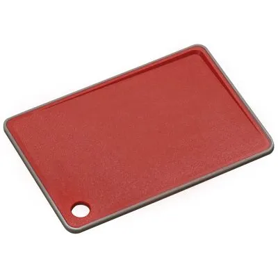 Daska za rezanje 36x26x0.9cm neklizajuća crvena Kesper