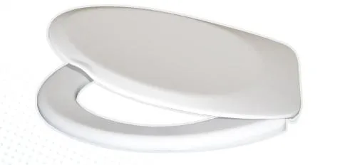 Daska za WC šolju Linea bela inoks 863