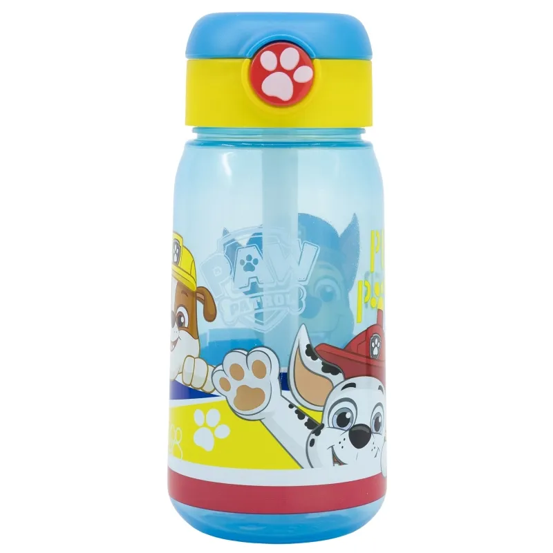 Dečija flaša za vodu Active Paw Patrol 510ml sa slamčicom Stor