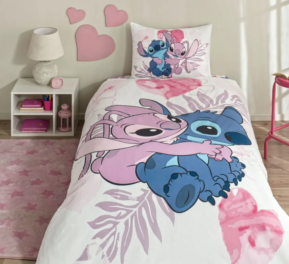 Dečija posteljina Licensed za jedan krevet Lilo and Stitch Tac