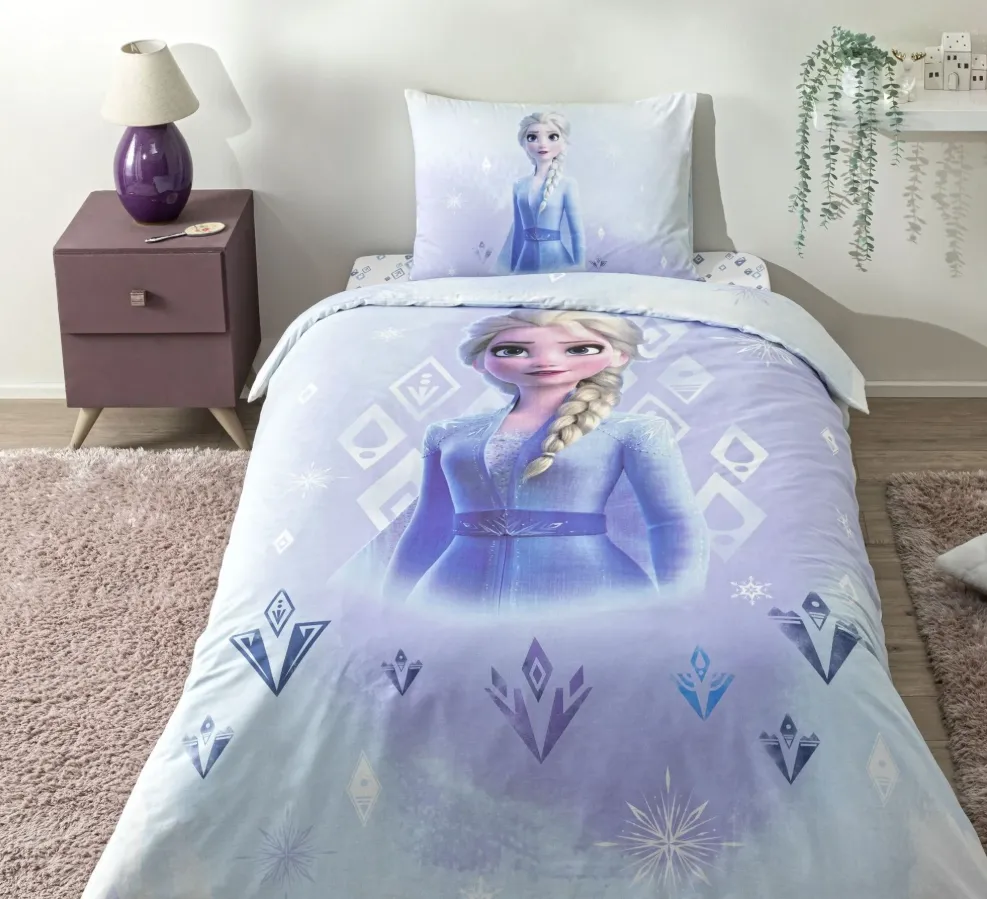 Dečija posteljina Licensed za jedan krevet Masks Frozen Diamond Tac