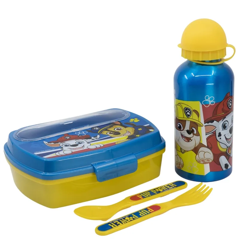 Dečija posuda za užinu Paw Patrol sa prib. i flašom za vodu 4/1 Stor