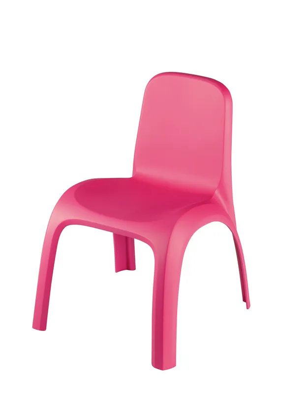 Dečija stolica 43x39x53cm roza pvc Curver