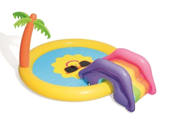 Dečiji bazen Sannyland Play sa toboganom 237x201x104cm Bestway