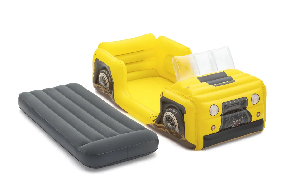 Dečiji krevet na naduvavanje - 4x4 džip 160x84x62cm Bestway
