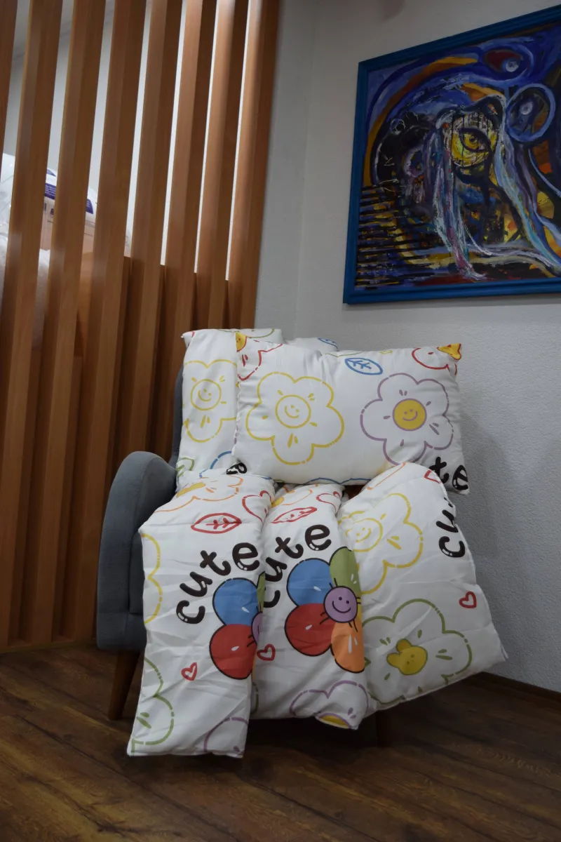 Dečiji set Cute: jorgan 140x200cm + jastuk 50x70cm OK