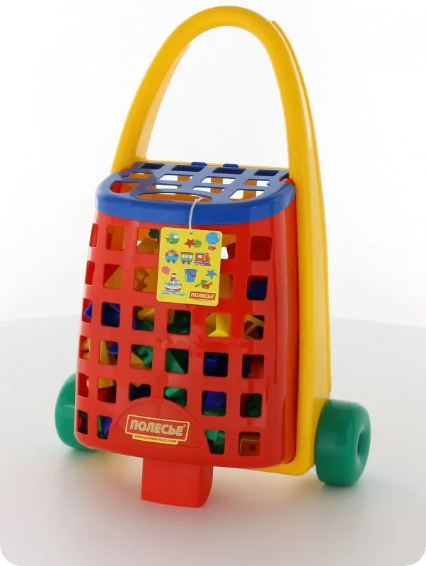 Dečiji set kolica sa kockicama Builder za slaganje 101/1 Polesie